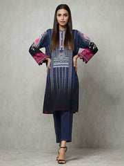 edenrobe Winter Collection Printed Khaddar Shirt EWU20W12-20198 - FaisalFabrics.pk