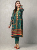 edenrobe Winter Collection Embroidered Khaddar Shirt EWU20W12-20200