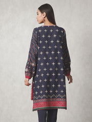 edenrobe Winter Collection Printed Cotton Satin Shirt EWU20W12-20202 - FaisalFabrics.pk
