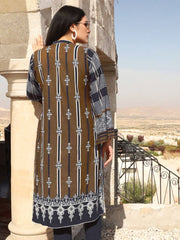 edenrobe Winter Collection Printed Cotton Satin Shirt EWU20W12-20203 - FaisalFabrics.pk