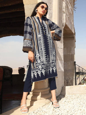 edenrobe Winter Collection Printed Cotton Satin Shirt EWU20W12-20203 - FaisalFabrics.pk