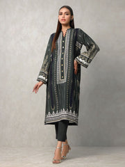 edenrobe Winter Collection Printed Cotton Satin Shirt EWU20W12-20206 - FaisalFabrics.pk