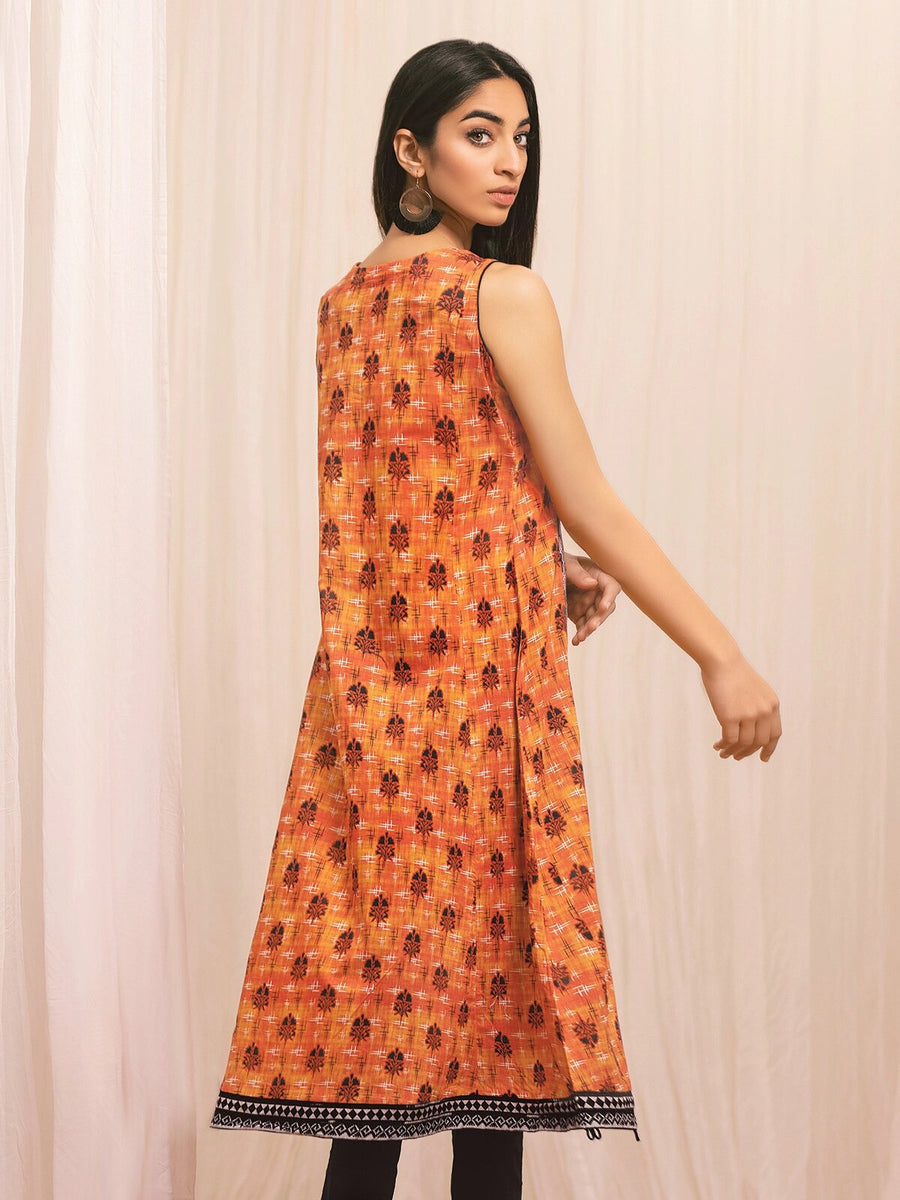 edenrobe Allure Lawn Unstitched 2 Piece Printed Suit EWU21A1-20551 - FaisalFabrics.pk
