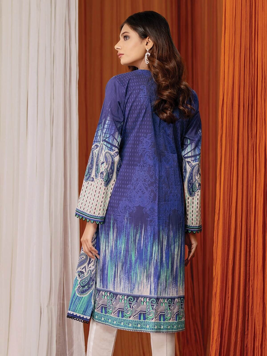 edenrobe Unstitched Lawn 2021 1pc Printed Shirt EWU21A1-20560 - FaisalFabrics.pk