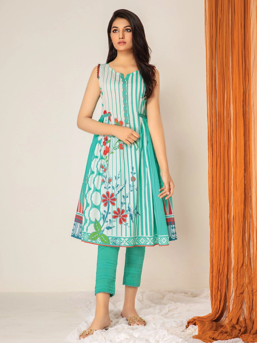 edenrobe Allure Lawn Unstitched 1PCS Printed Shirt EWU21A1-20568 - FaisalFabrics.pk