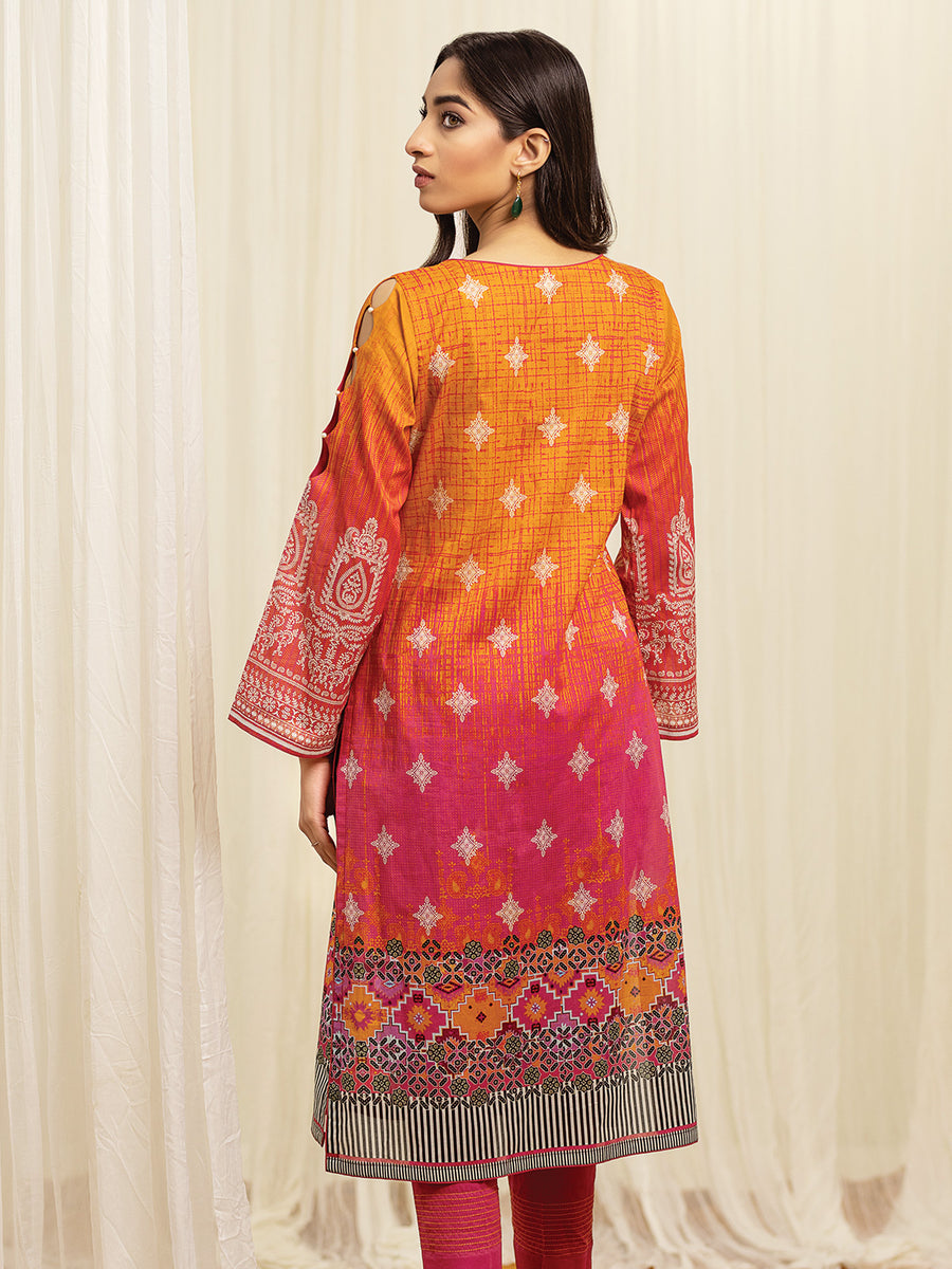 edenrobe Allure Lawn Unstitched 1PCS Printed Shirt EWU21A1-20569 - FaisalFabrics.pk