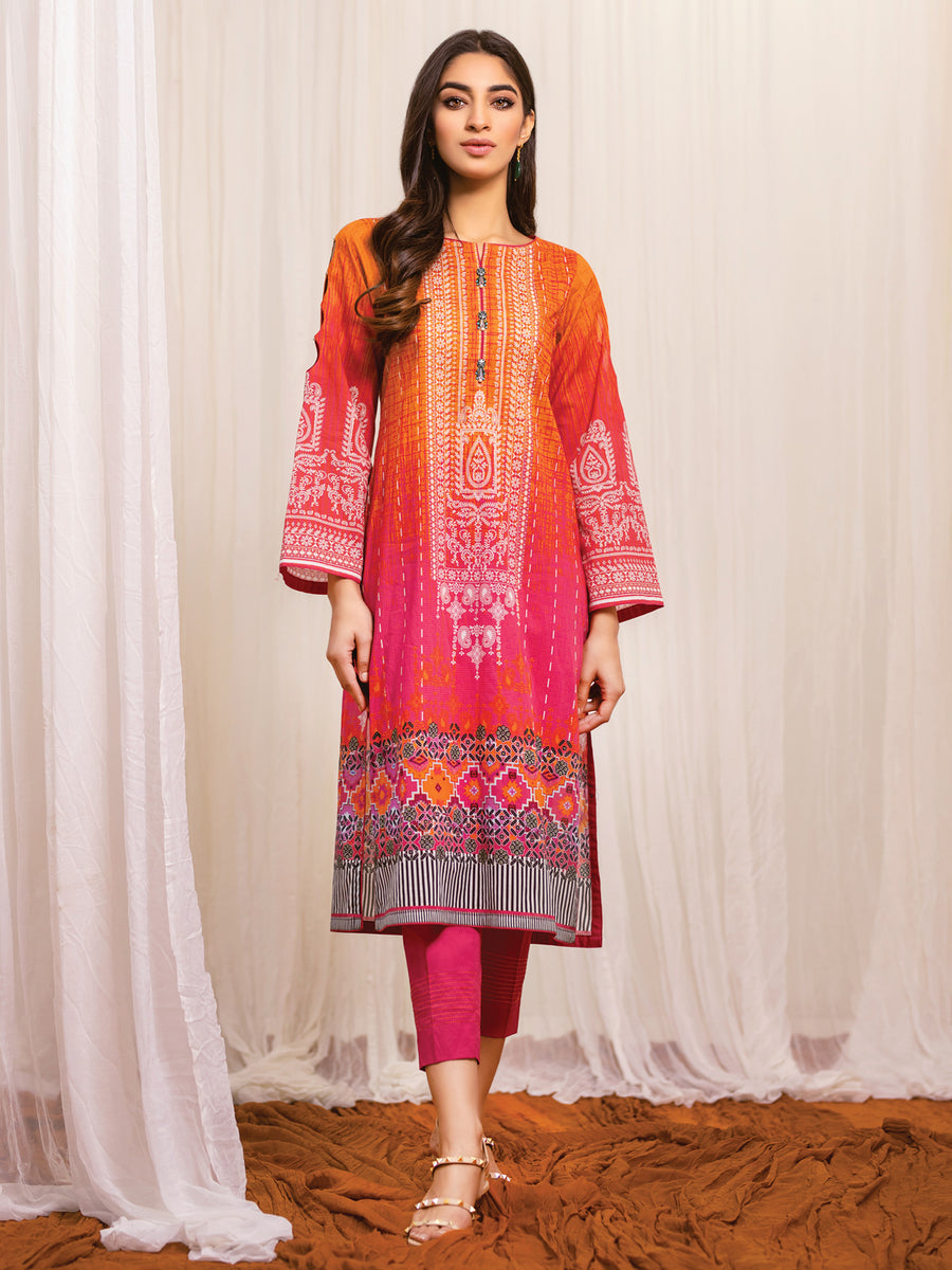 edenrobe Allure Lawn Unstitched 1PCS Printed Shirt EWU21A1-20569 - FaisalFabrics.pk