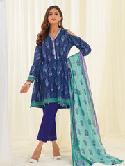 edenrobe Allure Lawn Unstitched 2 Piece Printed Suit EWU21A1-20588 - FaisalFabrics.pk