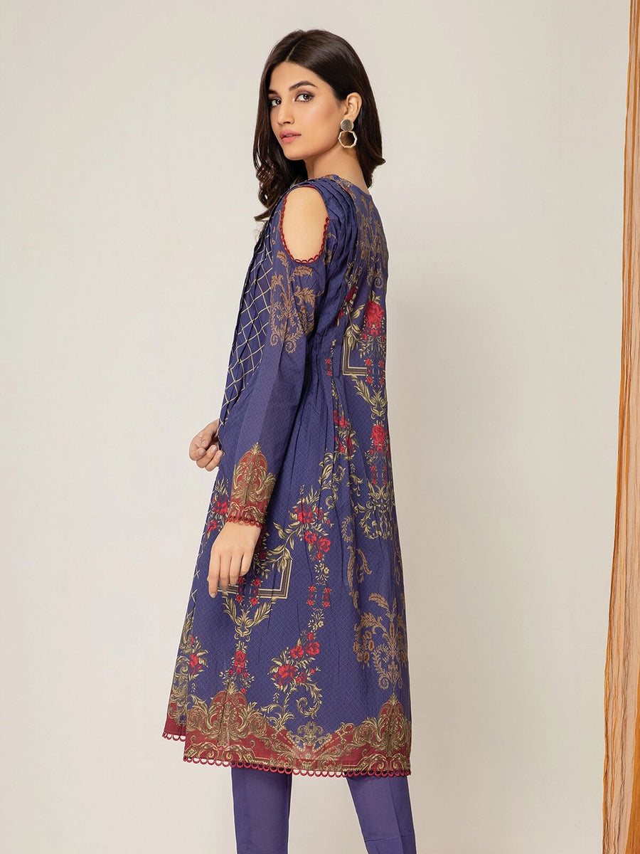 edenrobe Allure Lawn Unstitched 1PCS Printed Shirt EWU21A1-20612 - FaisalFabrics.pk