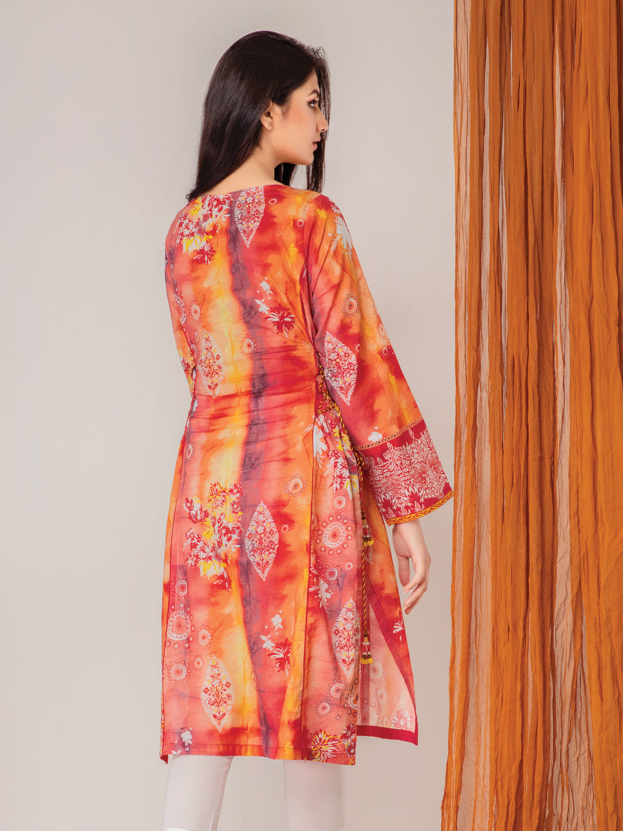 edenrobe Allure Lawn Unstitched 1PCS Printed Shirt EWU21A1-20617 - FaisalFabrics.pk