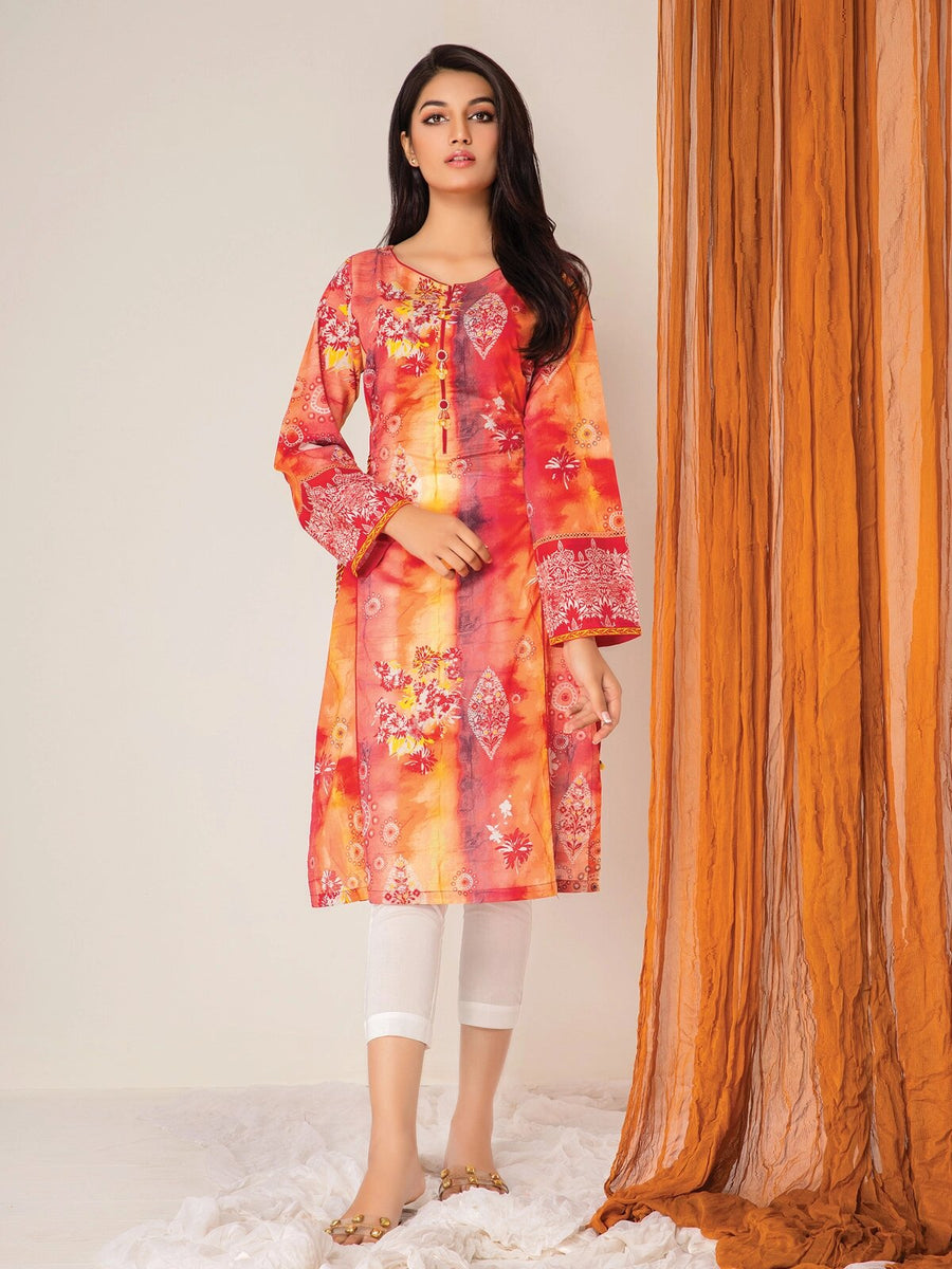 edenrobe Allure Lawn Unstitched 1PCS Printed Shirt EWU21A1-20617 - FaisalFabrics.pk
