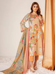 edenrobe Allure Lawn Unstitched 3 Piece Printed Suit EWU21A1-20630 - FaisalFabrics.pk
