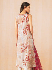 edenrobe Allure Lawn Unstitched 2 Piece Printed Suit EWU21A1-20639 - FaisalFabrics.pk