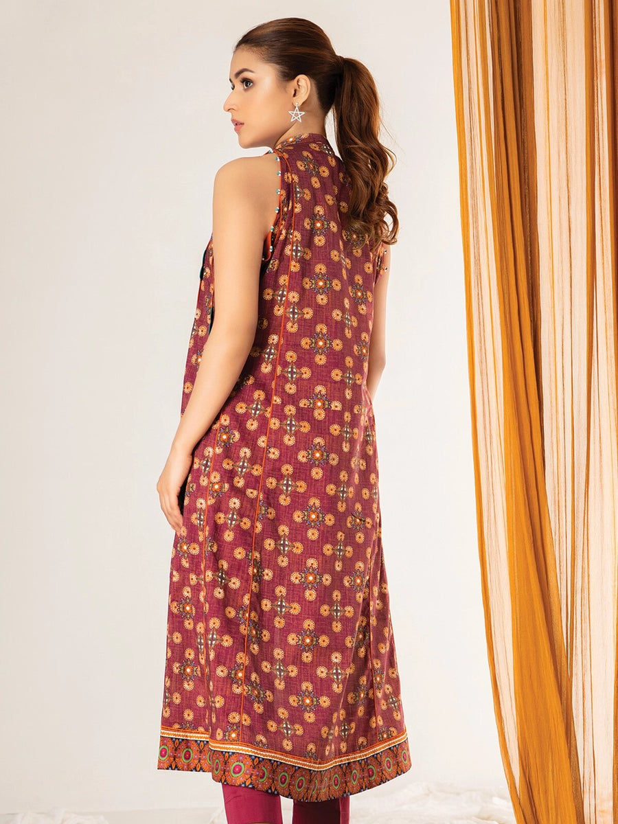edenrobe Allure Lawn Unstitched 1PCS Printed Shirt EWU21A1-20661 - FaisalFabrics.pk