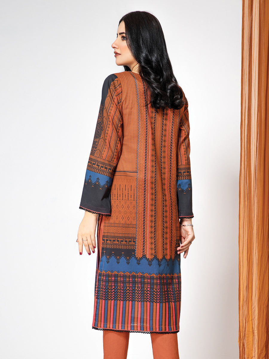 edenrobe Allure Lawn Unstitched 1PCS Printed Shirt EWU21A1-20664 - FaisalFabrics.pk