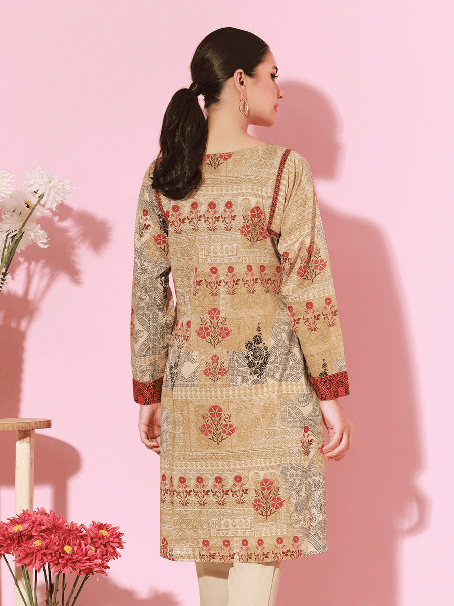 edenrobe Allure Lawn Unstitched 1PC Printed Shirt EWU21A1-20711 - FaisalFabrics.pk