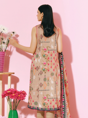 edenrobe Allure Lawn Unstitched 3pc Printed Suit EWU21A1-20718 - FaisalFabrics.pk