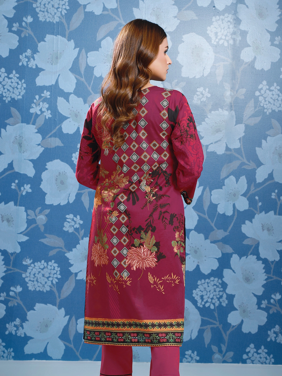edenrobe Allure Lawn Unstitched 2pc Printed Suit EWU21A1-20758 - FaisalFabrics.pk