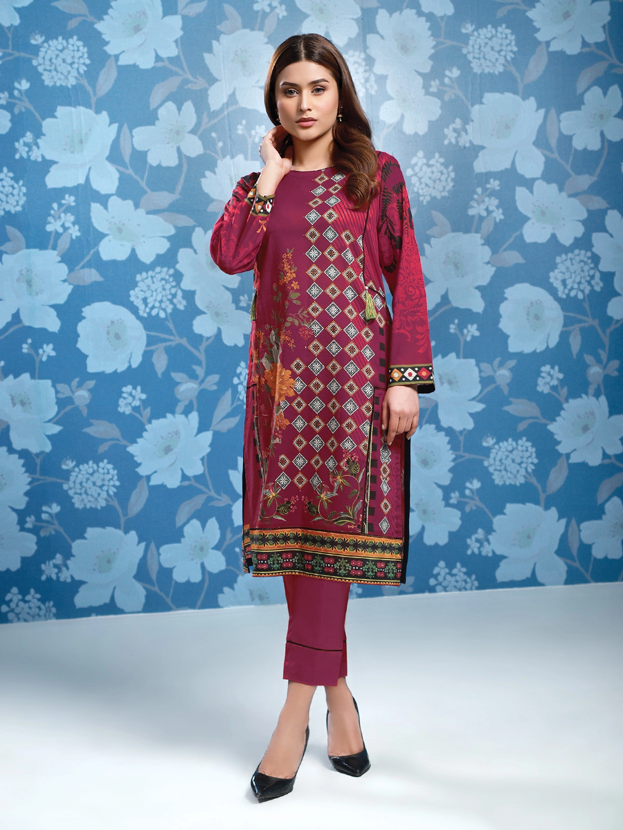 edenrobe Allure Lawn Unstitched 2pc Printed Suit EWU21A1-20758 - FaisalFabrics.pk