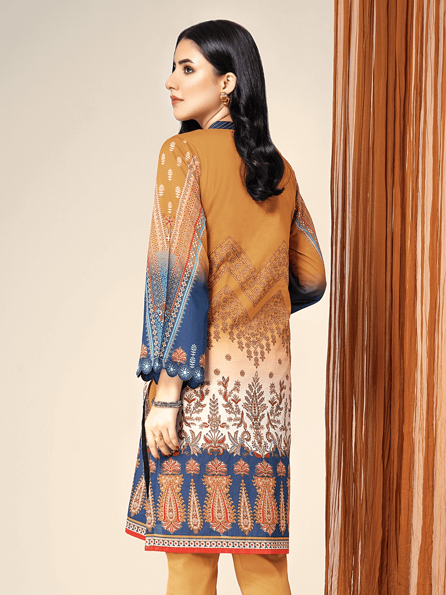 edenrobe Allure Lawn Unstitched 1PC Printed Shirt EWU21A1-20761 - FaisalFabrics.pk
