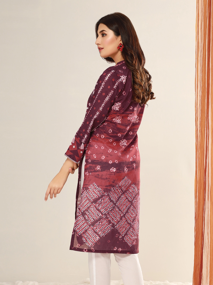 edenrobe Allure Lawn Unstitched 1PC Printed Shirt EWU21A1-20763 - FaisalFabrics.pk