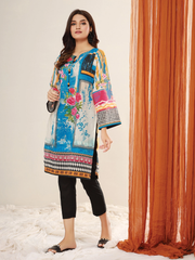 edenrobe Allure Lawn Unstitched 1PC Printed Shirt EWU21A1-20765 - FaisalFabrics.pk