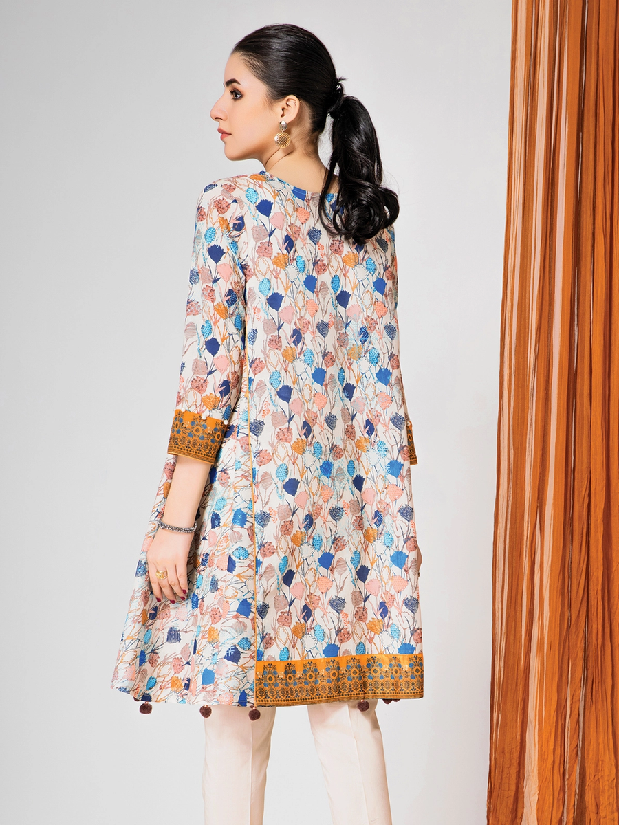 edenrobe Allure Lawn Unstitched 1PC Printed Shirt EWU21A1-20820 - FaisalFabrics.pk