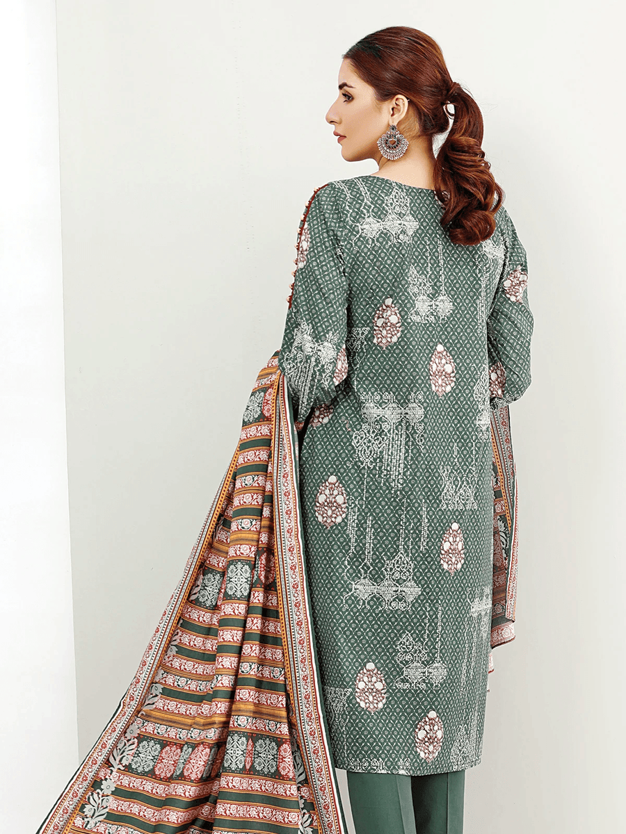 edenrobe Allure Cambric Unstitched Printed 3pc Suit EWU21A7-21206 - FaisalFabrics.pk