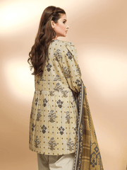 edenrobe Allure Cambric Unstitched 3Pc Printed Suit EWU21A7-21221 - FaisalFabrics.pk