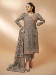 edenrobe Allure Cambric Unstitched 3Pc Printed Suit EWU21A7-21223 - FaisalFabrics.pk
