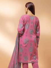 edenrobe Allure Cambric Unstitched 3Pc Printed Suit EWU21A7-21240 - FaisalFabrics.pk