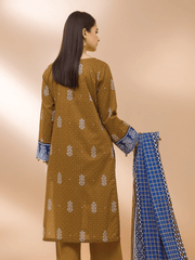 edenrobe Allure Cambric Unstitched Printed 3pc Suit EWU21A7-21247 - FaisalFabrics.pk