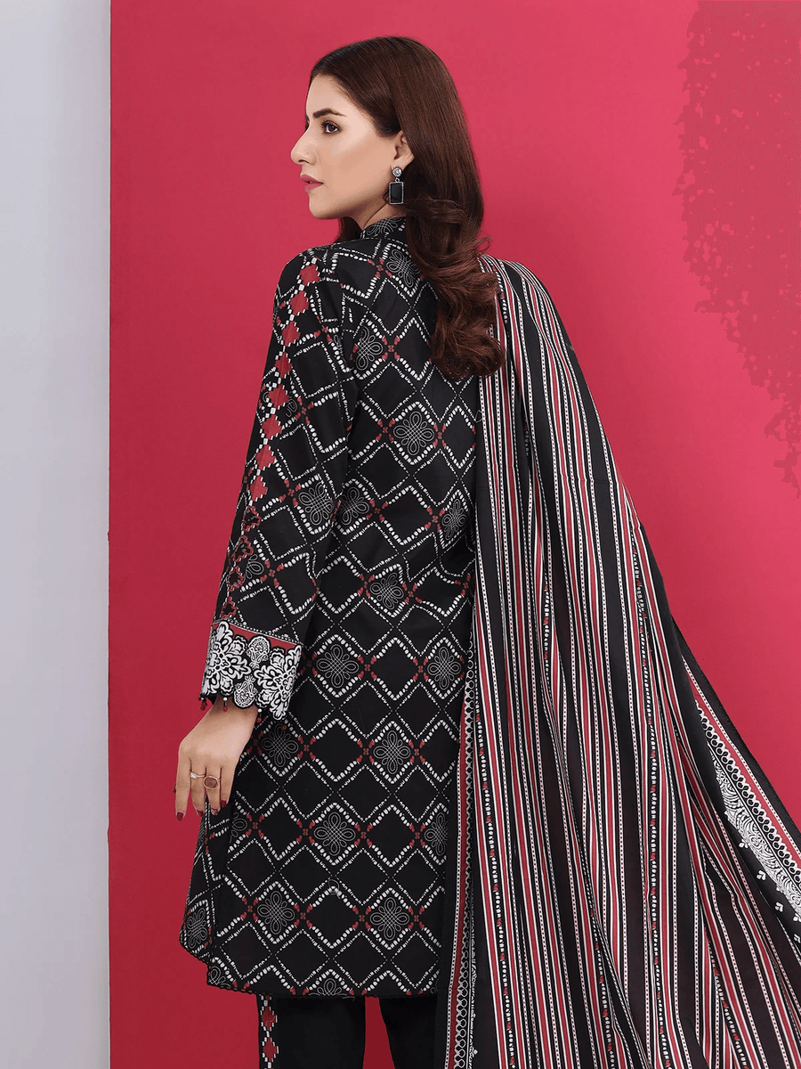 edenrobe Allure Cambric Unstitched Printed 2pc Suit EWU21A7-21260 - FaisalFabrics.pk