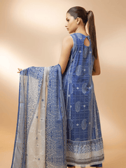edenrobe Allure Cambric Unstitched Printed 2pc Suit EWU21A7-21273 - FaisalFabrics.pk