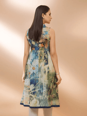 edenrobe Allure Cambric Unstitched Printed 1pc Shirt EWU21A7-21307 - FaisalFabrics.pk