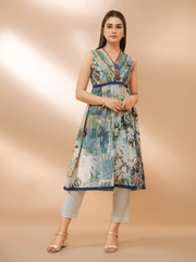 edenrobe Allure Cambric Unstitched Printed 1pc Shirt EWU21A7-21307 - FaisalFabrics.pk