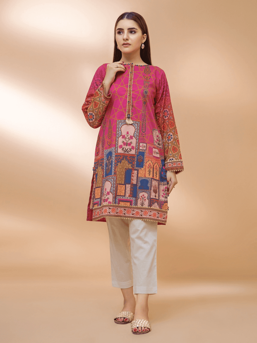 edenrobe Allure Cambric Unstitched 1PC Printed Shirt EWU21A7-21310 - FaisalFabrics.pk