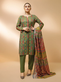 edenrobe Allure Khaddar Unstitched Printed 3pc Suit EWU21A9-21475 - FaisalFabrics.pk