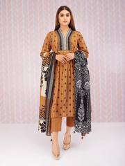 edenrobe Allure Khaddar Unstitched Printed 3pc Suit EWU21A9-21497 - FaisalFabrics.pk