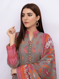 edenrobe Allure Khaddar Unstitched Printed 3pc Suit EWU21A9-21502 - FaisalFabrics.pk