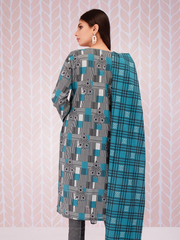 edenrobe Allure Khaddar Unstitched Printed 3pc Suit EWU21A9-21507 - FaisalFabrics.pk