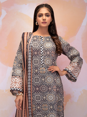 edenrobe Allure Khaddar Unstitched Printed 2pc Suit EWU21A9-21536 - FaisalFabrics.pk