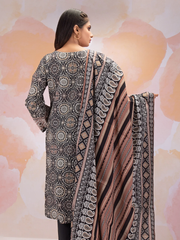 edenrobe Allure Khaddar Unstitched Printed 2pc Suit EWU21A9-21536 - FaisalFabrics.pk