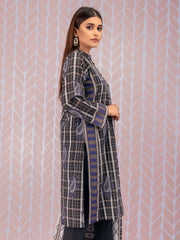 edenrobe Women Unstitched Allure Khaddar EWU21A9-21538 - Black - 2 Piece - FaisalFabrics.pk