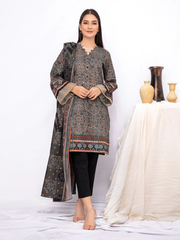 edenrobe Allure Khaddar Unstitched Printed 2pc Suit EWU21A9-21543 - FaisalFabrics.pk