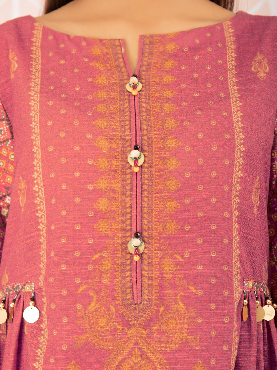 edenrobe Allure Khaddar Unstitched Printed 2pc Suit EWU21A9-21558 - FaisalFabrics.pk