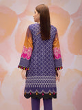 edenrobe Women Unstitched Allure Khaddar EWU21A9-21560 - Royal Blue - 2 Piece - FaisalFabrics.pk