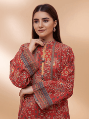 edenrobe Allure Khaddar Unstitched Printed 1Pc Shirt EWU21A9-21566 - FaisalFabrics.pk
