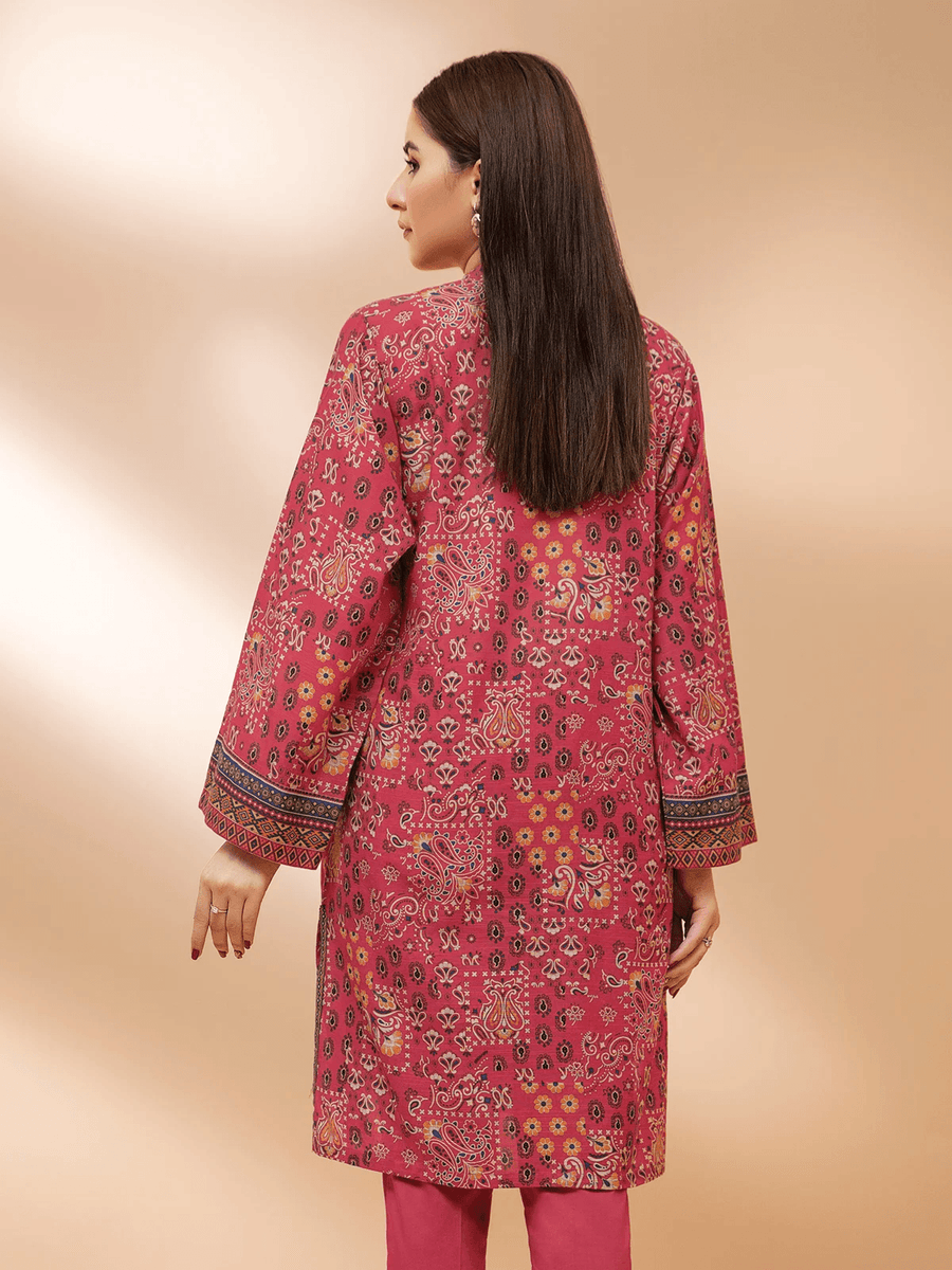 edenrobe Allure Khaddar Unstitched Printed 1Pc Shirt EWU21A9-21566 - FaisalFabrics.pk