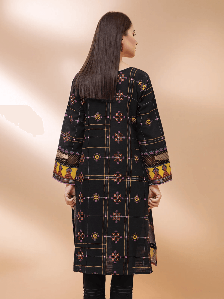 edenrobe Allure Khaddar Unstitched Printed 1Pc Shirt EWU21A9-21571 - FaisalFabrics.pk